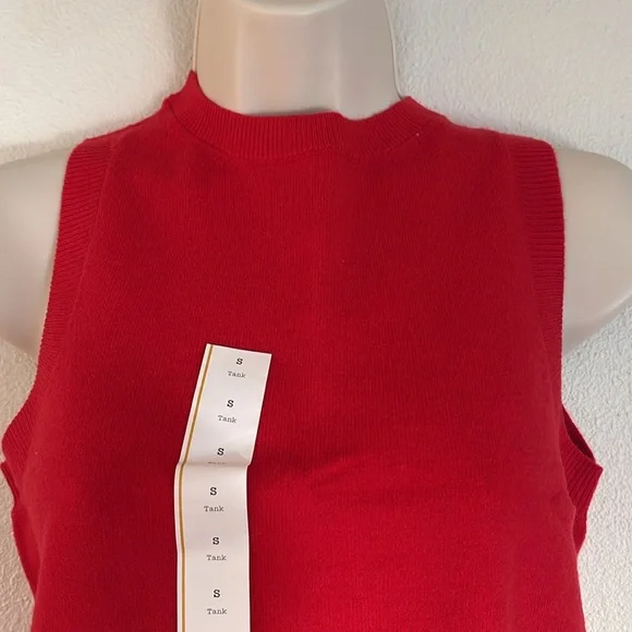 A new day red sweater tank, small, NWT! - Picture 3 of 6